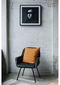 Față de pernă din in 45x45 cm Hazelnut – Linen Tales