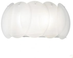 Aplica de perete moderna OVALINO AP2 BIANCO 038025