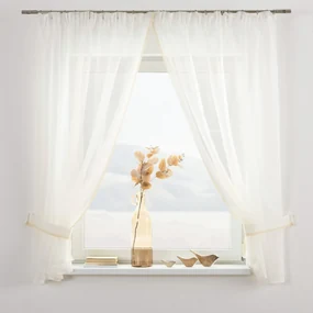 Draperii Lily scurte - Set 2 buc.