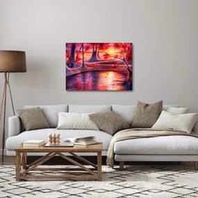Tablou cu pădurea fermecată (70x50 cm)