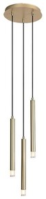 Lustră pe cablu Rabalux 72359 RAMIRA 3xG9/5W/230V auriu