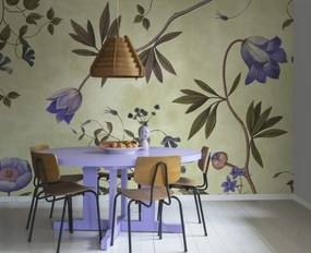 Fototapet, Romantic Garden, Lilac, Rebel Walls