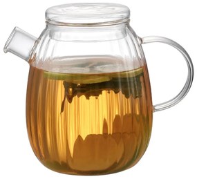 Carafă din sticlă cu capac 4Home StripeHot&Cool, 1 l