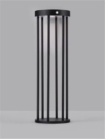 Stalp LED solar iluminat exterior cu senzor de miscare IP65 AIGO H-50cm