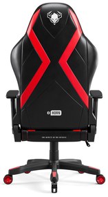 Scaun gaming Diablo X-Horn 2.0 King Size: negru-roșu