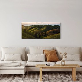 Tablou - Priveliște spre dealurile din Thailanda (120x50 cm)