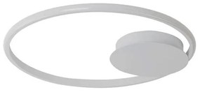 Lustra LED aplicata design modern circular FULINE alba NVL-9348072