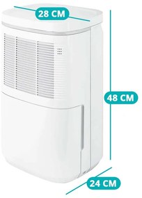 Dezumidificator cu afisaj LED, rezervor de 2,2l