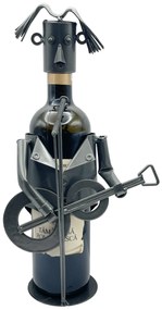 Suport pentru sticla de vin GUITARIST, 35cm