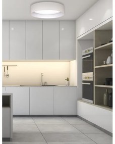 Plafonieră LED Duolla ROLLER LED/24W/230V d. 45 cm crem