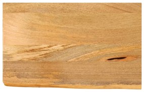 vidaXL Blat de masă contur organic 50x20x2,5 cm lemn masiv de mango