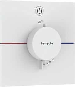 Hansgrohe ShowerSelect Comfort E baterie de duș ascuns cu termostat alb 15571700