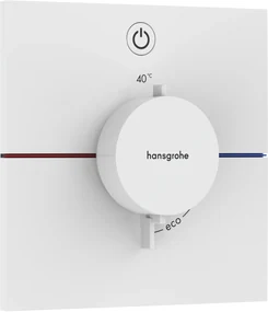 Hansgrohe ShowerSelect Comfort E baterie de duș ascuns cu termostat alb 15571700