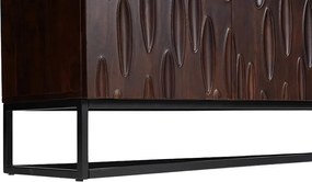 Comoda cu model 3D, Lemn Salcam, Maro, DUNE 175cm