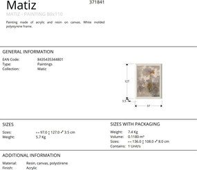 Tablou decorativ Matiz, 97x127cm