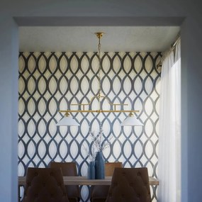 Lustra stil clasic italian din alama cu 2 brate Fiordo