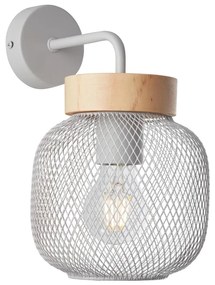 Brilliant - Lampă de perete GIADA 1xE27/40W/230V gri