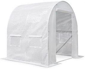 Tunel din folie albă 2x2m Garden Point