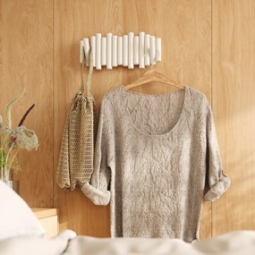 Cuier de perete alb din lemn de pin Picket – Umbra