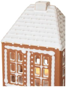 Sfeșnic pentru lumânări pastilă din ceramică Gingerbread Lighthouse – Kähler Design