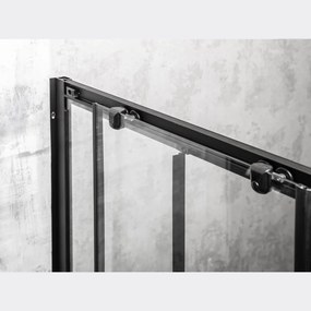 Olga SQ Element 100 ușă de duș negru