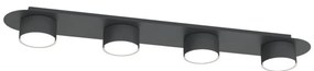 Plafonieră DIAZ 4xGX53/12W/230V negru
