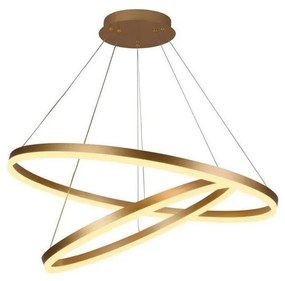 Lustră LED dimabilă pe cablu LED/100W/230V 3000-6500K + telecomandă