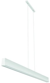 Lustra LED suspendata design liniar HANOK 38W 3000K alba