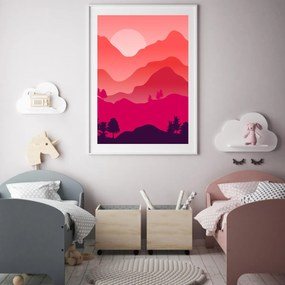 Poster - Peisaj montan (A4)