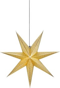 Decorațiune de Crăciun GLITTER 1xE14/25W/230V d. 45 cm aurie Markslöjd 705791