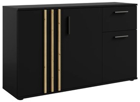 Comodă TOLIS 3D1S, negru