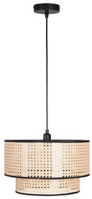 Lustră pe cablu TAKARA 1xE27/20W/230V d. 40 cm bej