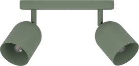 Eglo TILSTON 44133 - Spot 2xE14/40W/230V, verde