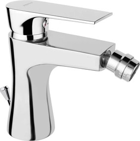 Baterie bideu crom cu ventil Ferro Square
