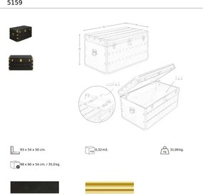 Cufar LUX design italian Black leather