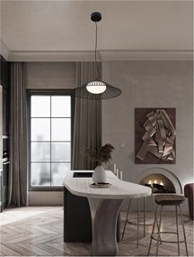 Pendul LED stil modern minimalist BRUME D-50cm