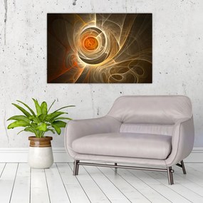 Tablou cu abstracție (90x60 cm)