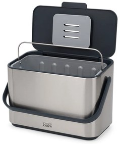 Recipient pentru deșeuri compostabile argintiu 4 l Collect – Joseph Joseph