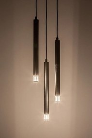 Lustra suspendata stil minimalist Ramira 3L negru