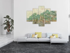 Tablou - Vincent van Gogh, The Olive Orchard, reproducere (150x105 cm)