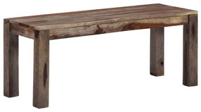 Banca, gri, 110 cm, lemn masiv de sheesham 110 cm