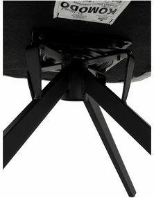 Scaun pivotant KOMODO, gri