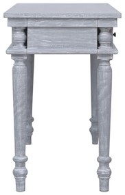 Birou, 115x50x78 cm, lemn masiv de mahon Gri, 115 x 50 x 78 cm