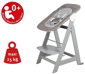 Scaun de masă pentru bebe taupe Miffy – Roba