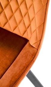 Scaun K520 velvet cinnamon