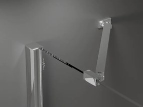 Mexen Velar Duo cabină de duș glisantă 90 x 80 cm, transparent, crom - 871-090-080-02-01