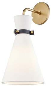 Aplica de perete design modern JULIA, alama antichizata