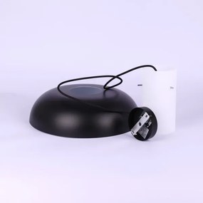 Globo 15755S - Lustră suspendată pe cablu LOWE 1xE27/60W/230V negru