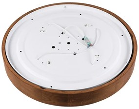 Brilagi - Plafonieră LED CARVALHO 4xE27/60W/230V, stejar cireș, Ø 57,5 cm