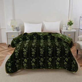 Patura Cocolino dubla cu flori 200x230 cm, PDD15